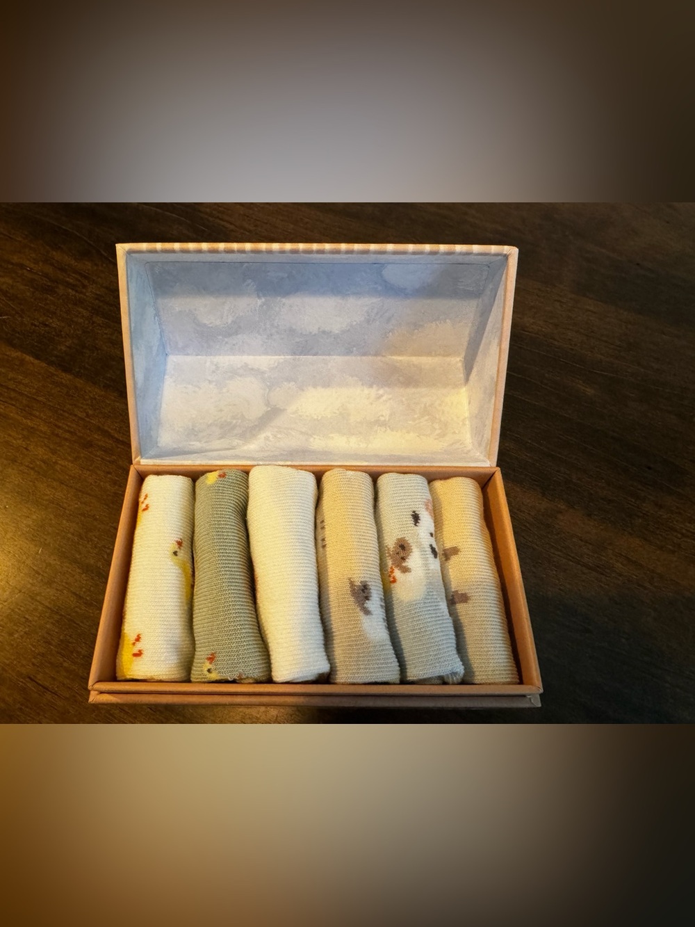 Baby Socks Set - 6 Pack in gift box